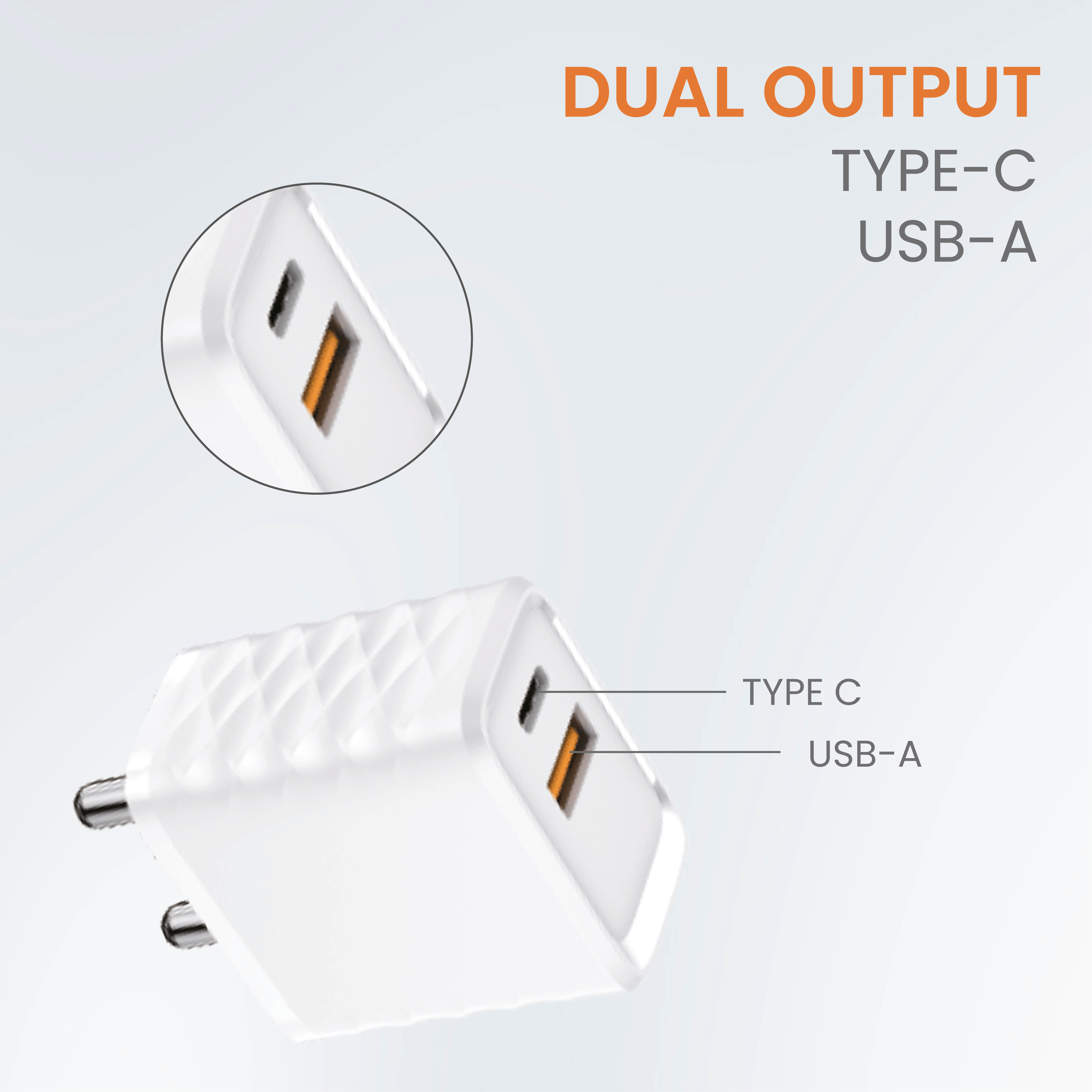 JC SSPEED Dual-Port 25W Charger