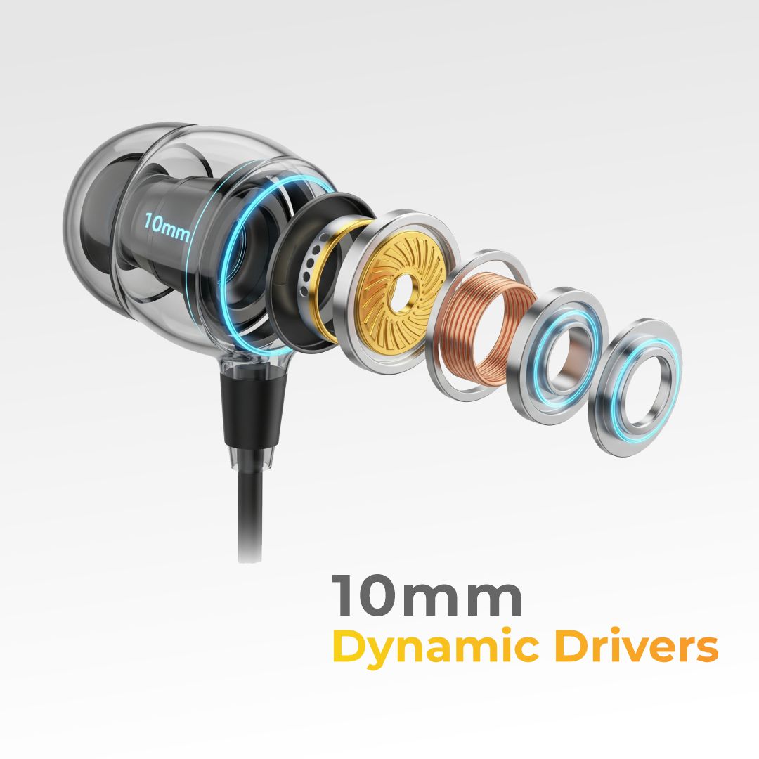 JC SyncStrom Wired Earphones