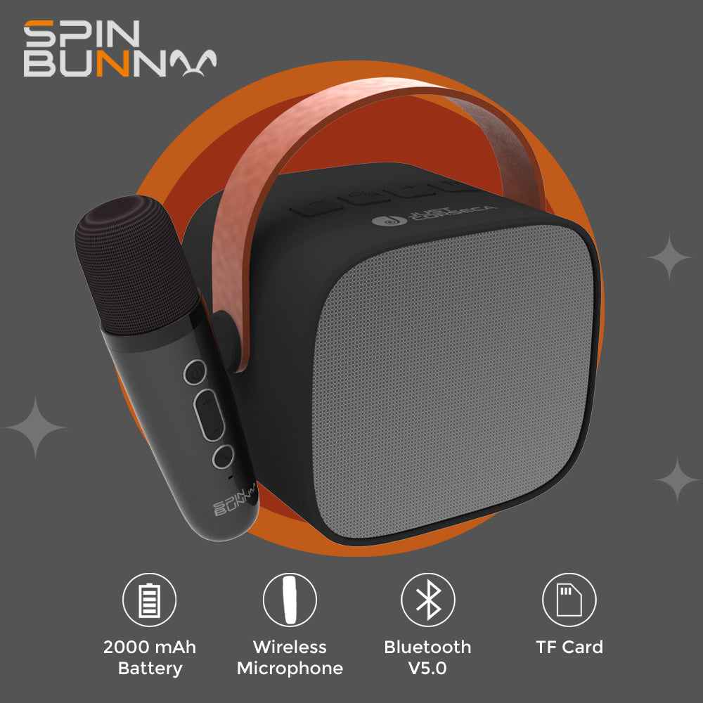Spin Bunny Karaoke Portable Speaker