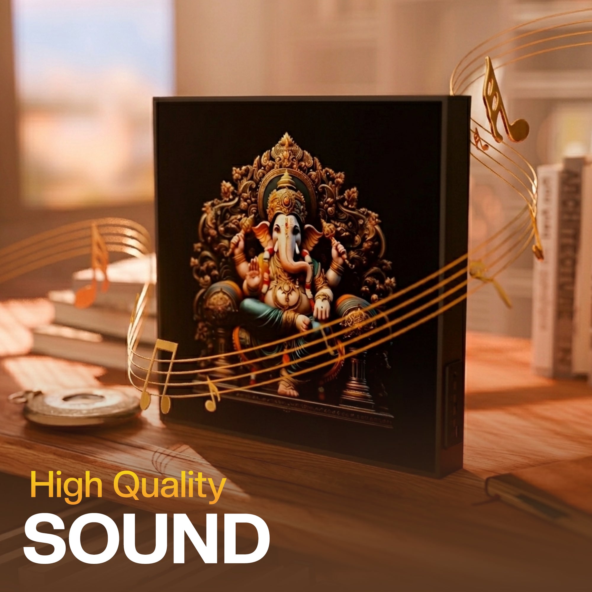 JC Wall Art Wireless Speaker High Quality Sound for Home