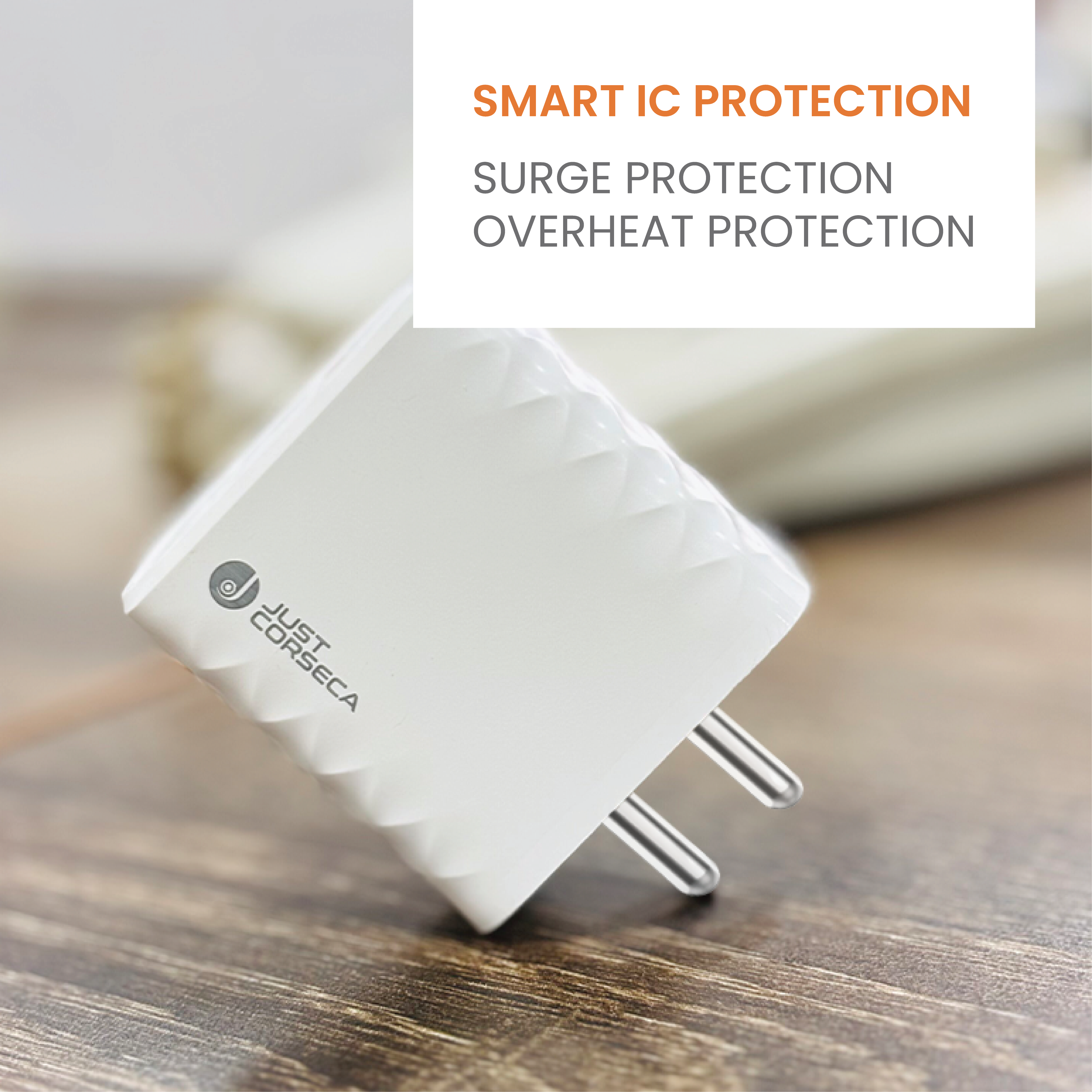 JC SSPEED 38W Travel Charger (JST918 Dual Port)