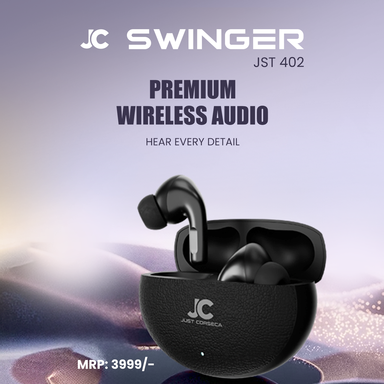 JC Swinger TWS Wireless Earbuds