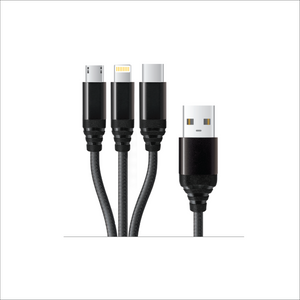 JC SSPEEDY GO 3-in-1 Braided 65W USB → Type-C Cable – Fast Charge ...