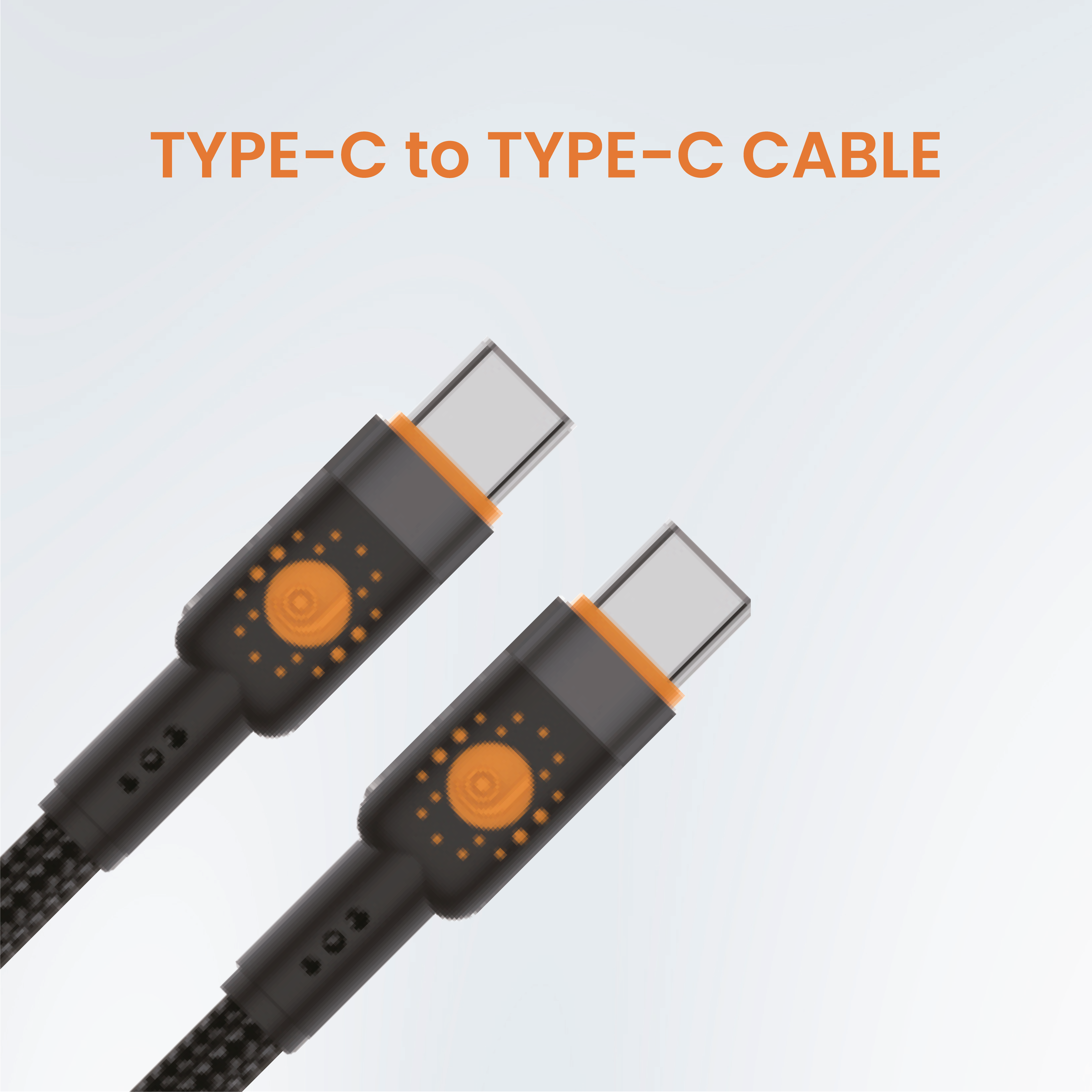 JC Speedy Go Type-C to Type-C Braided Cable