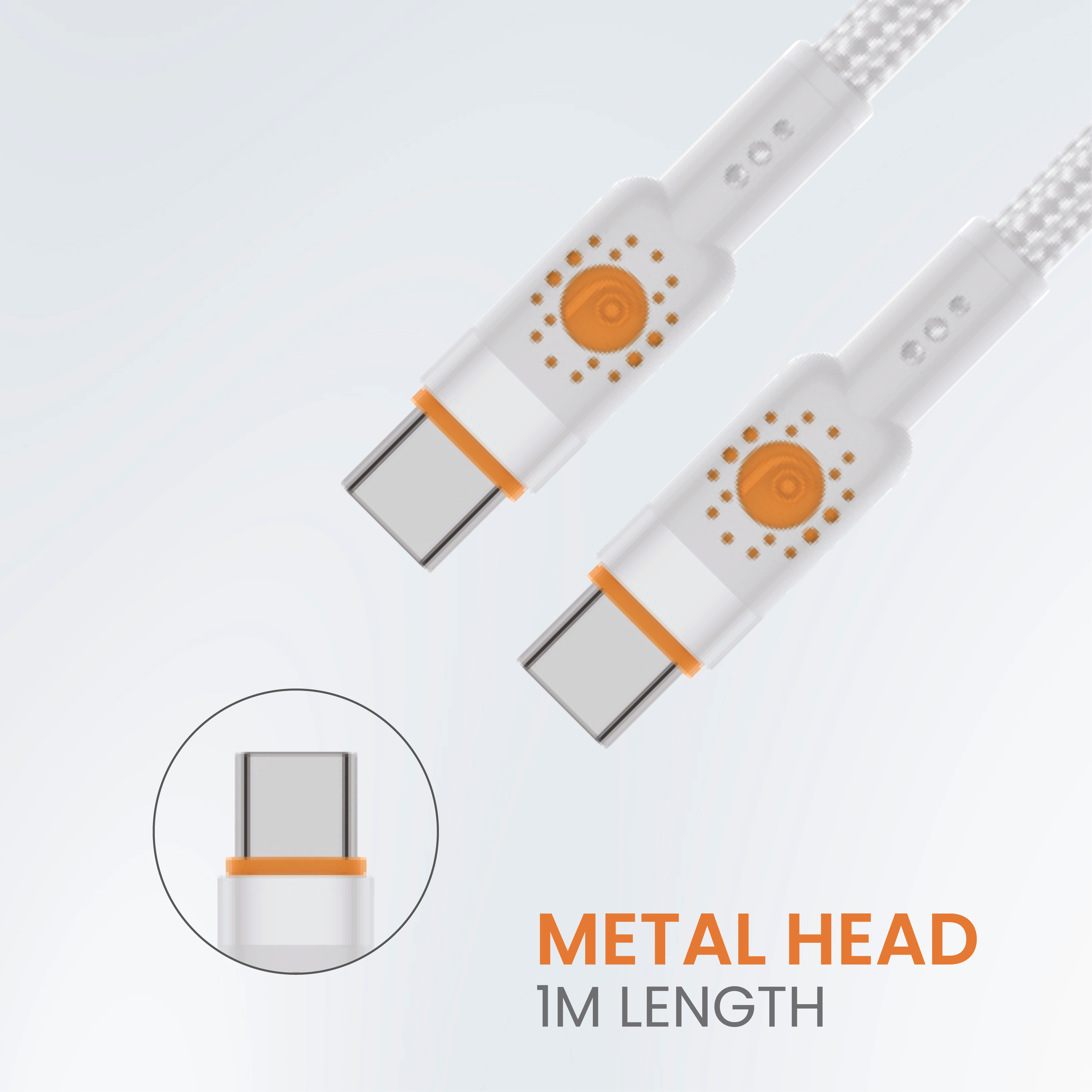 JC Speedy Go Type-C to Type-C Braided Cable