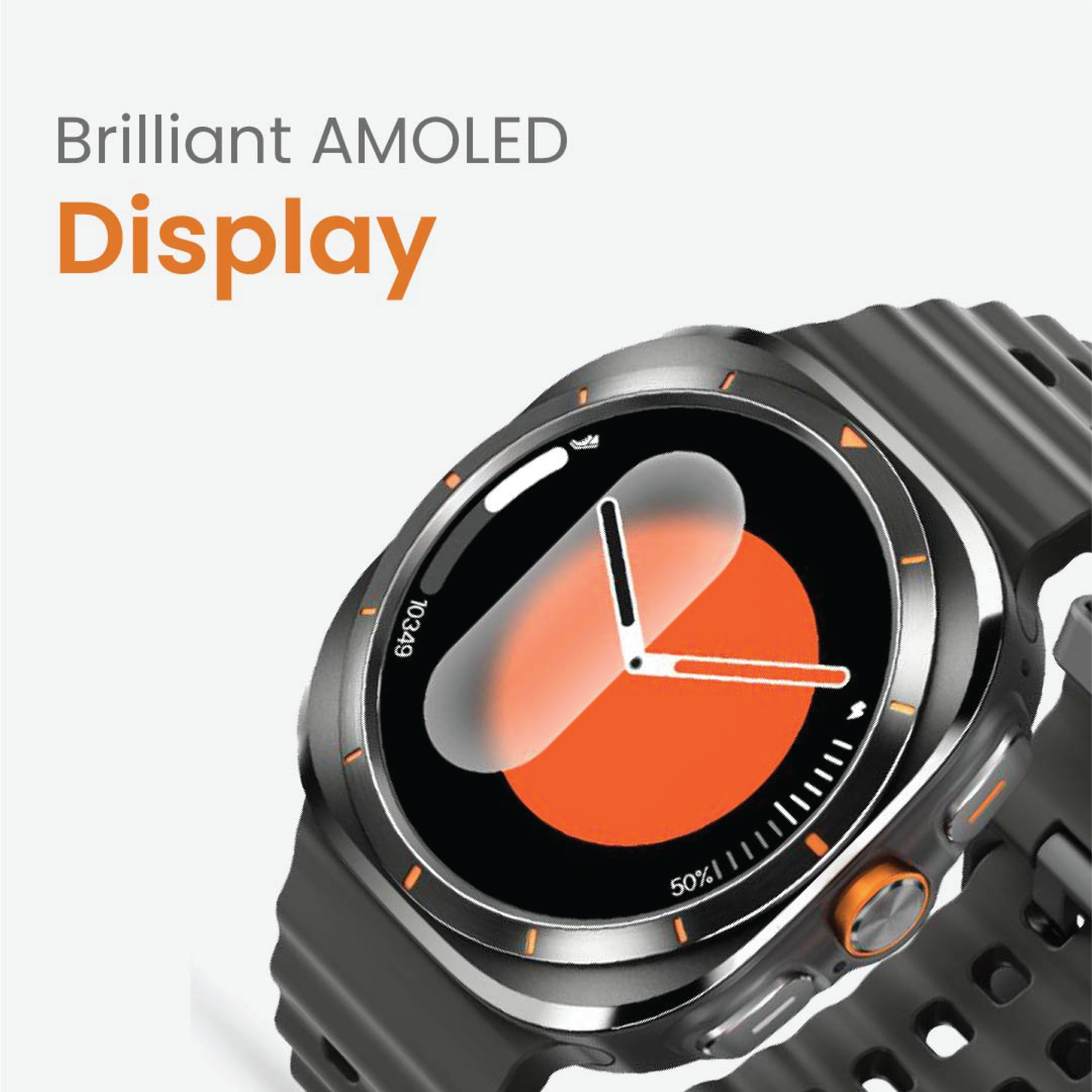 Sprint Pro Smartwatch| AMOLED DISPLAY | BLUETOOTH CALLING