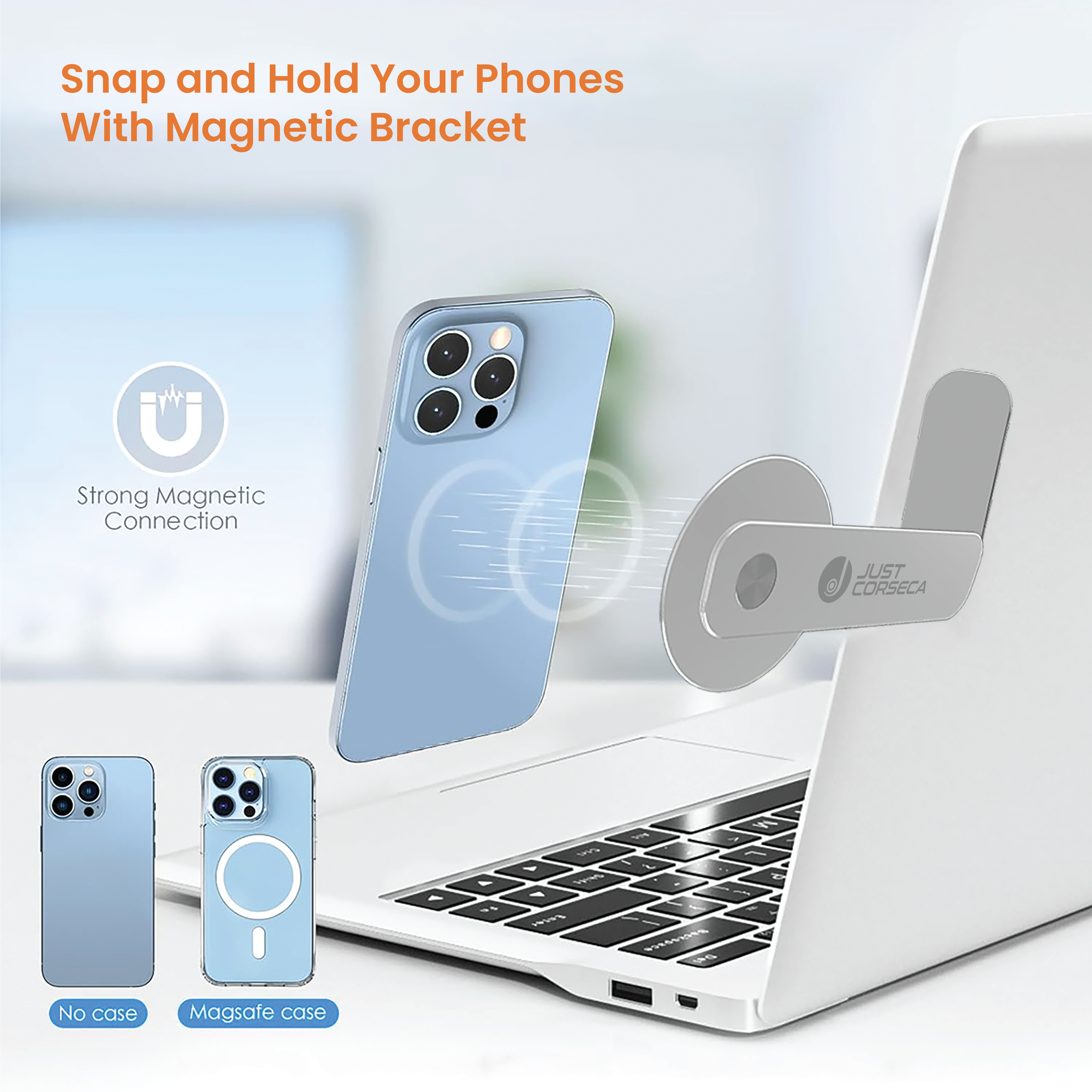 JC Stan Charge Aluminum MagSafe Phone Holder