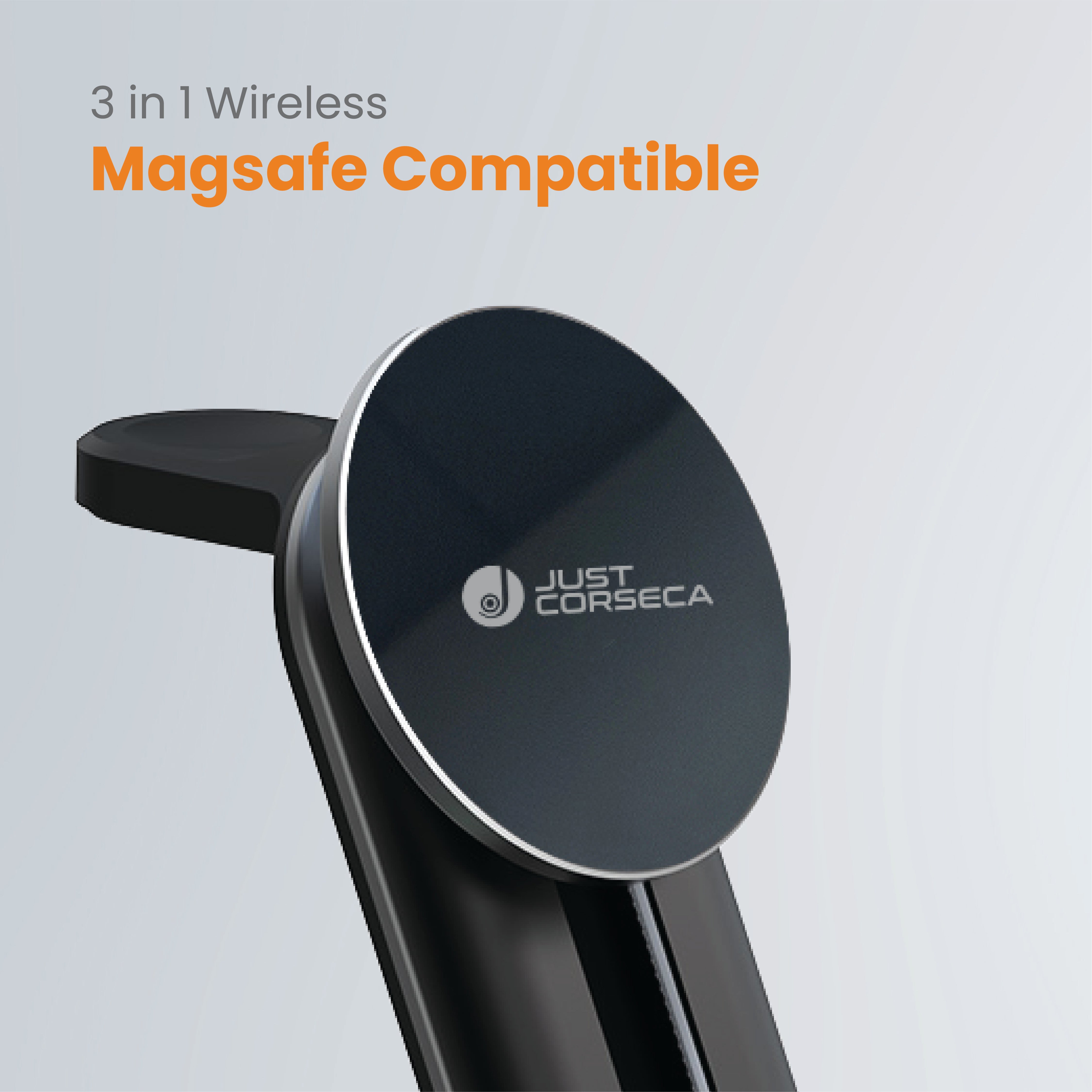 JC SSPEED JST934 15W 3-in-1 Magnetic Charger