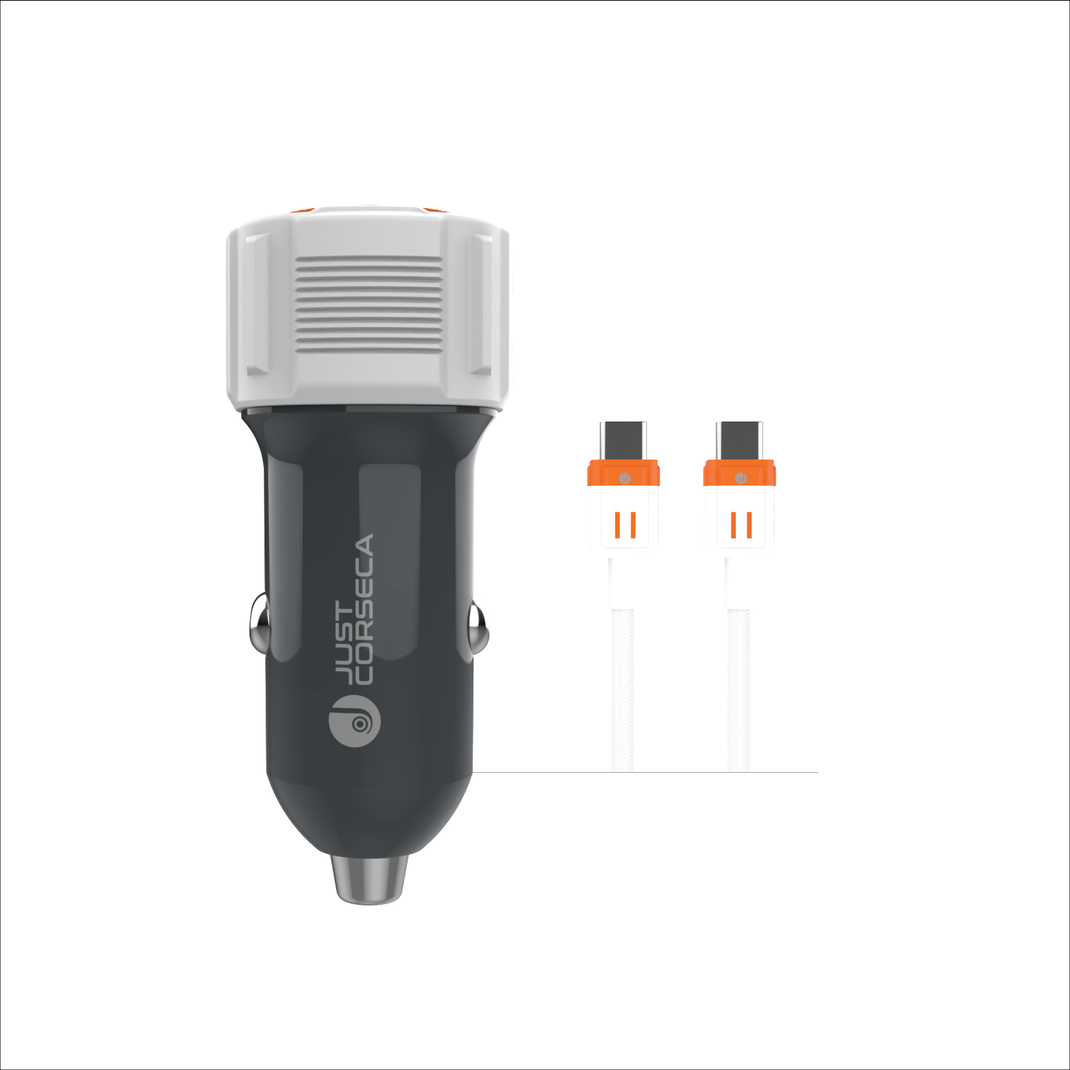 JC SSPEED A-C20 20W Car Charger (White, No Cable)