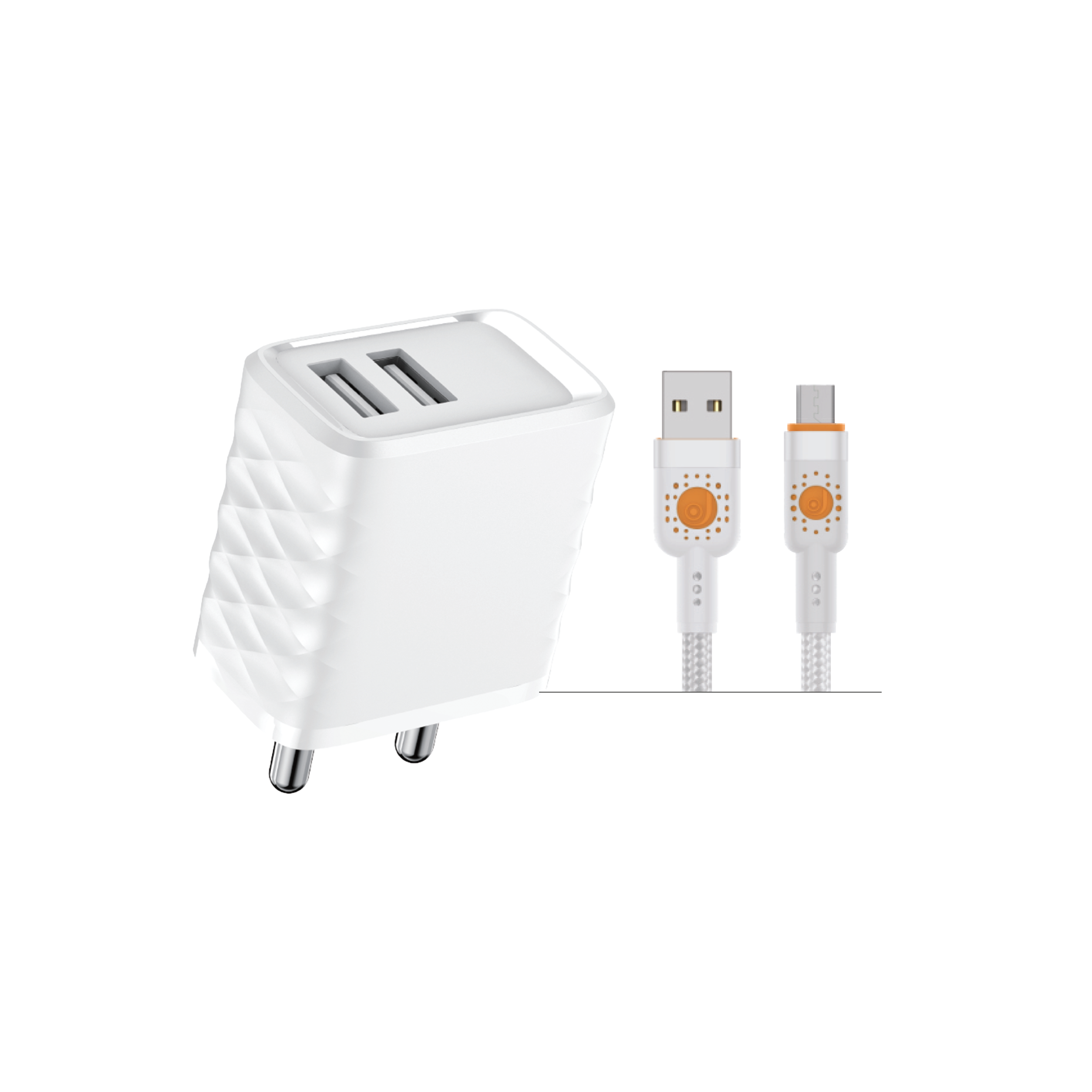 JC SSPEED JST968 12W Dual-Port Travel Charger