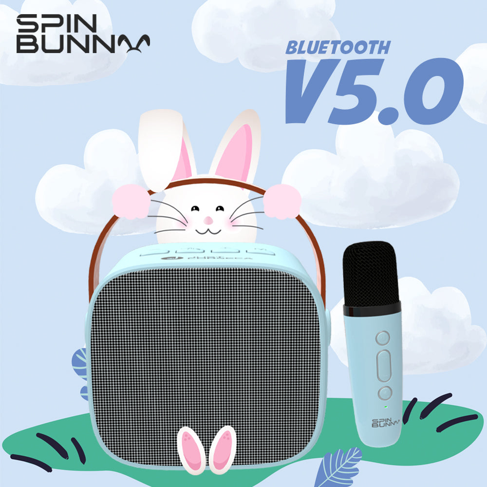Spin Bunny Karaoke Portable Speaker