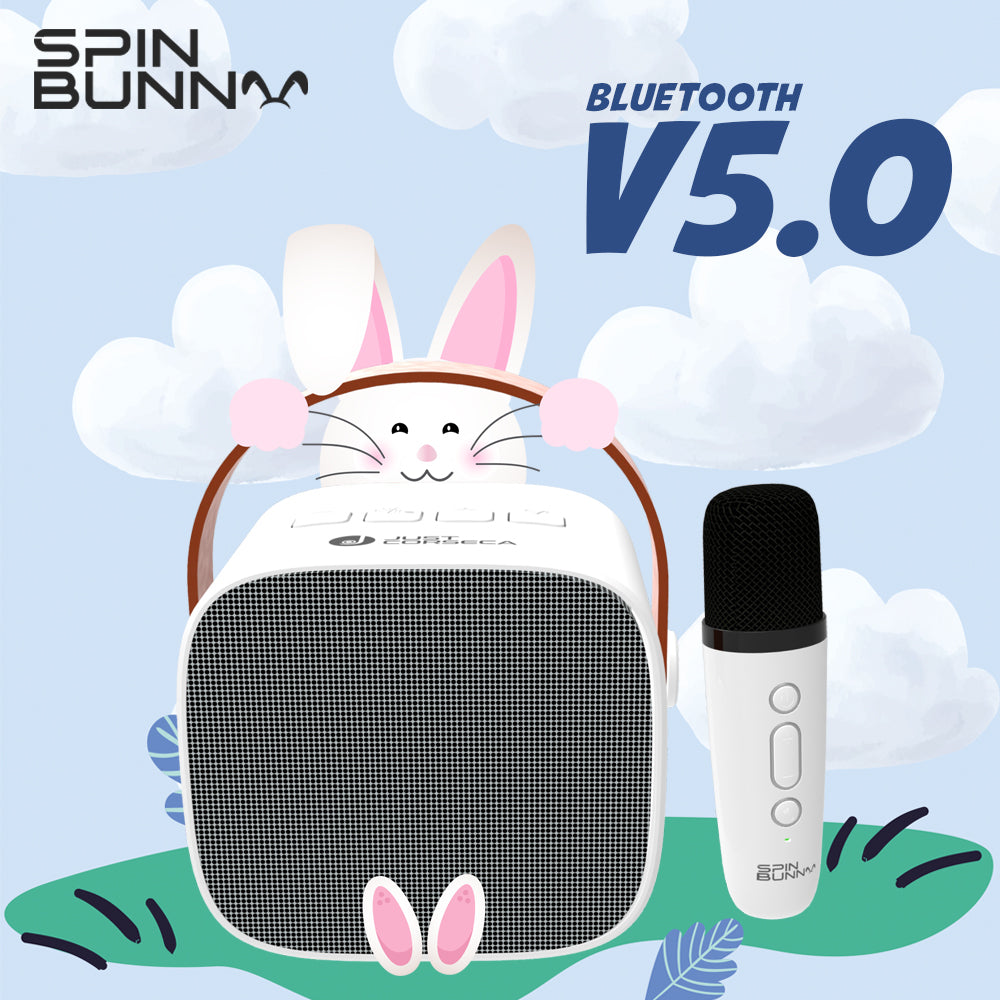 Spin Bunny Karaoke Portable Speaker