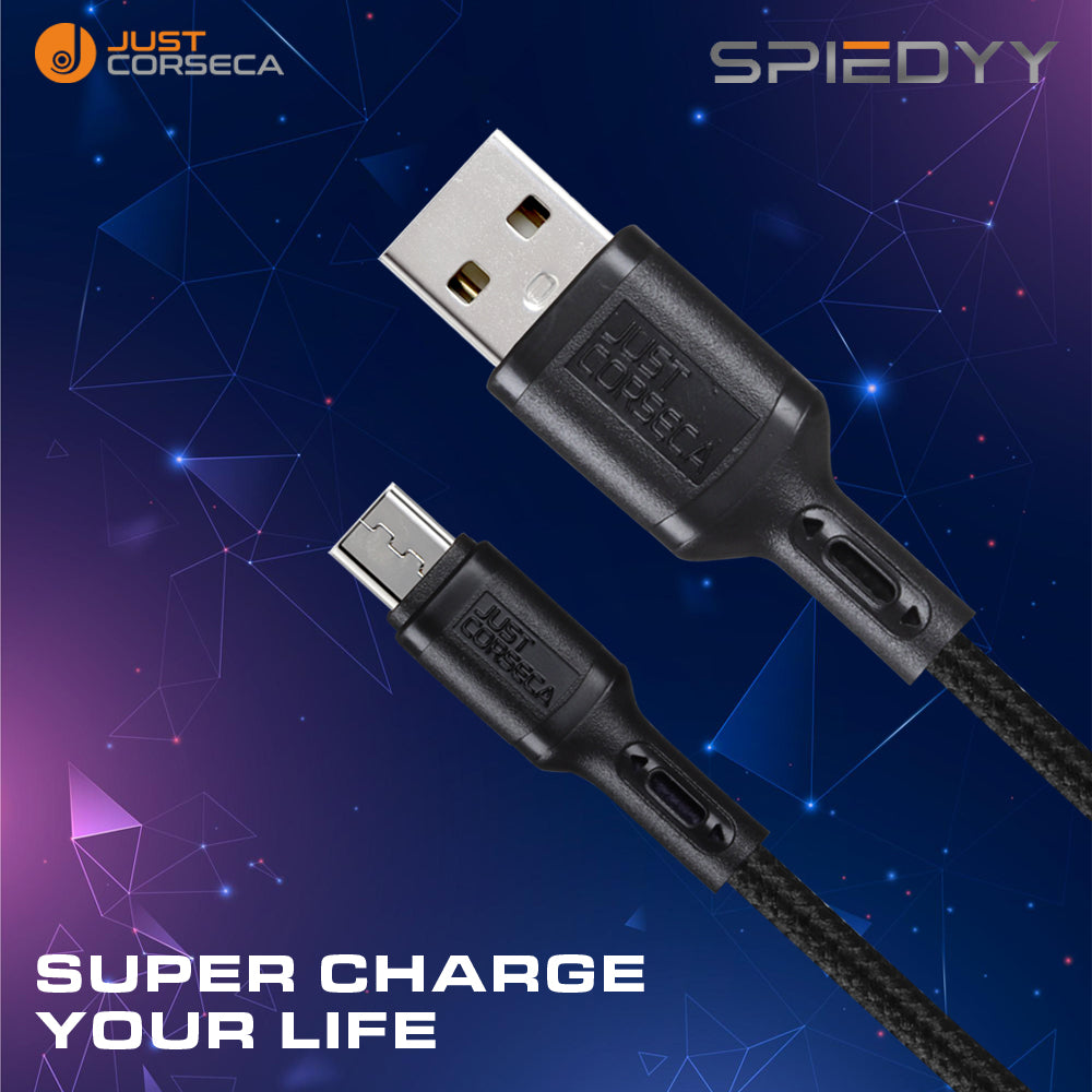 Spiedyy USB to MICRO 1.2Mtr Long Cable